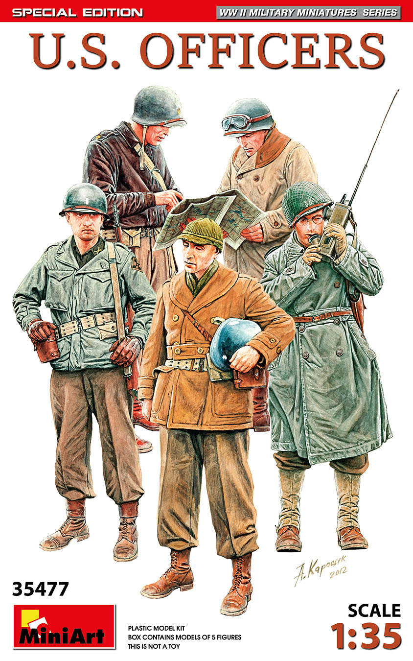 1/35 US Officers. Special Edition - Hobby Sense