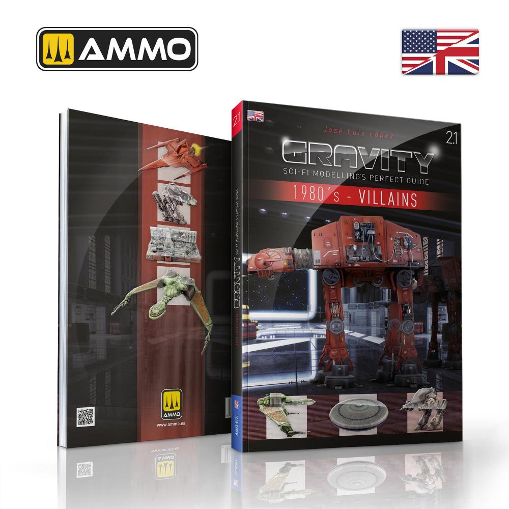 Ammo Mig Gravity 2.1 - Sci-Fi Modelling's Perfect Guide - 1980's Part 12: Villains - Hobby Sense
