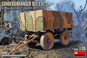 1/35 Sonderanhanger Ost 1.5t. German Cargo Trailer