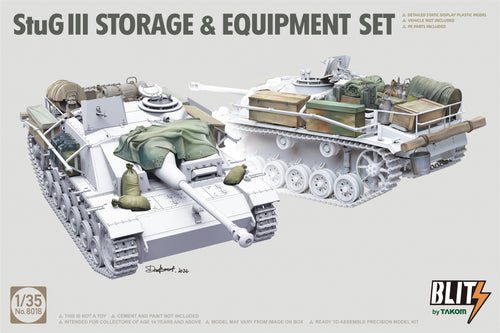 1/35 StuG III Storage & Equipment Set - Hobby Sense