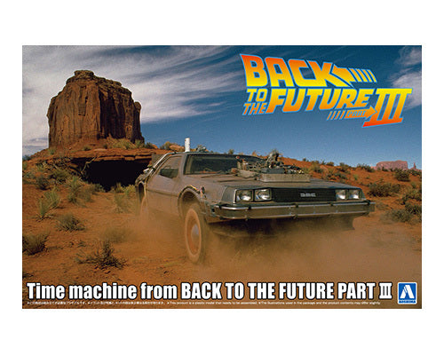 Aoshima 1/24 Time Machine from Back To The Future Part III - Hobby Sense