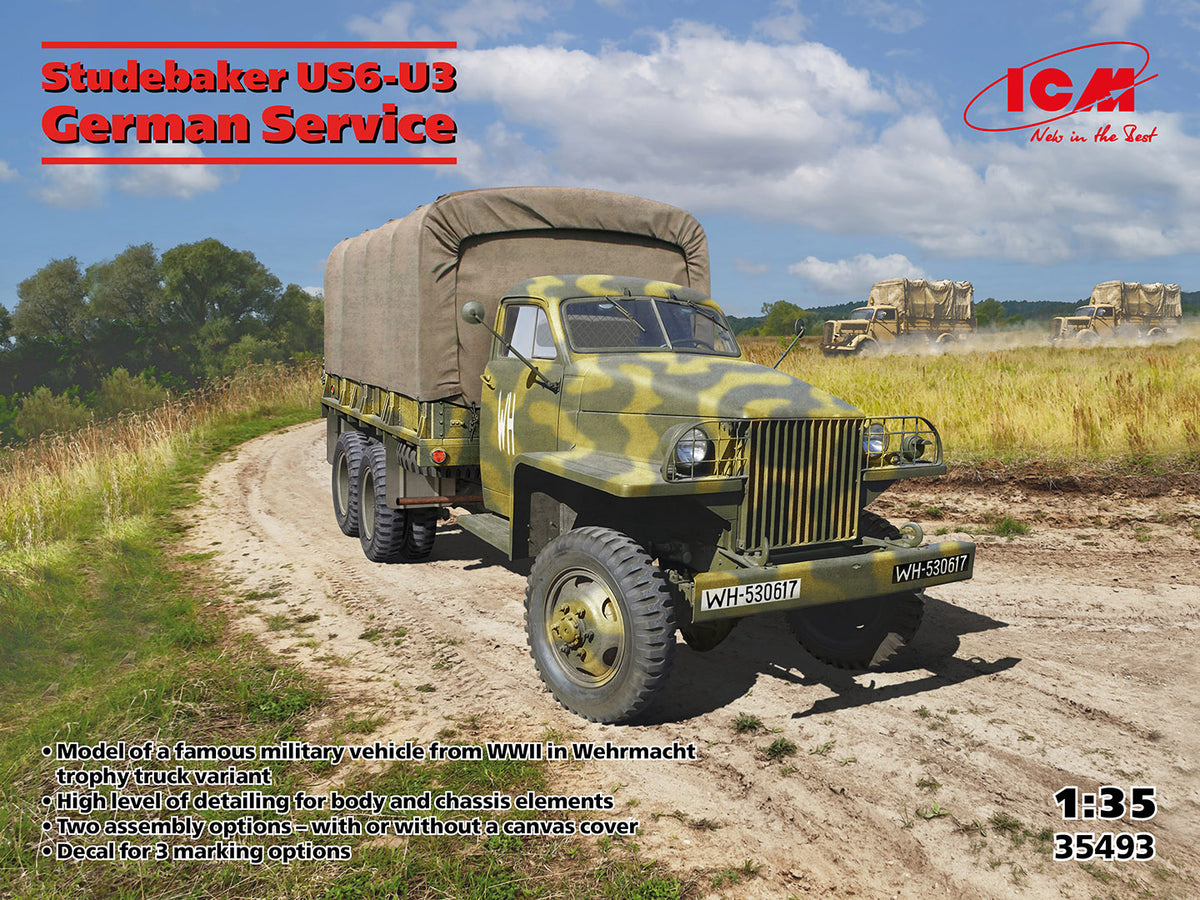 1/35 Studebaker US6-U3 in German Service - Hobby Sense