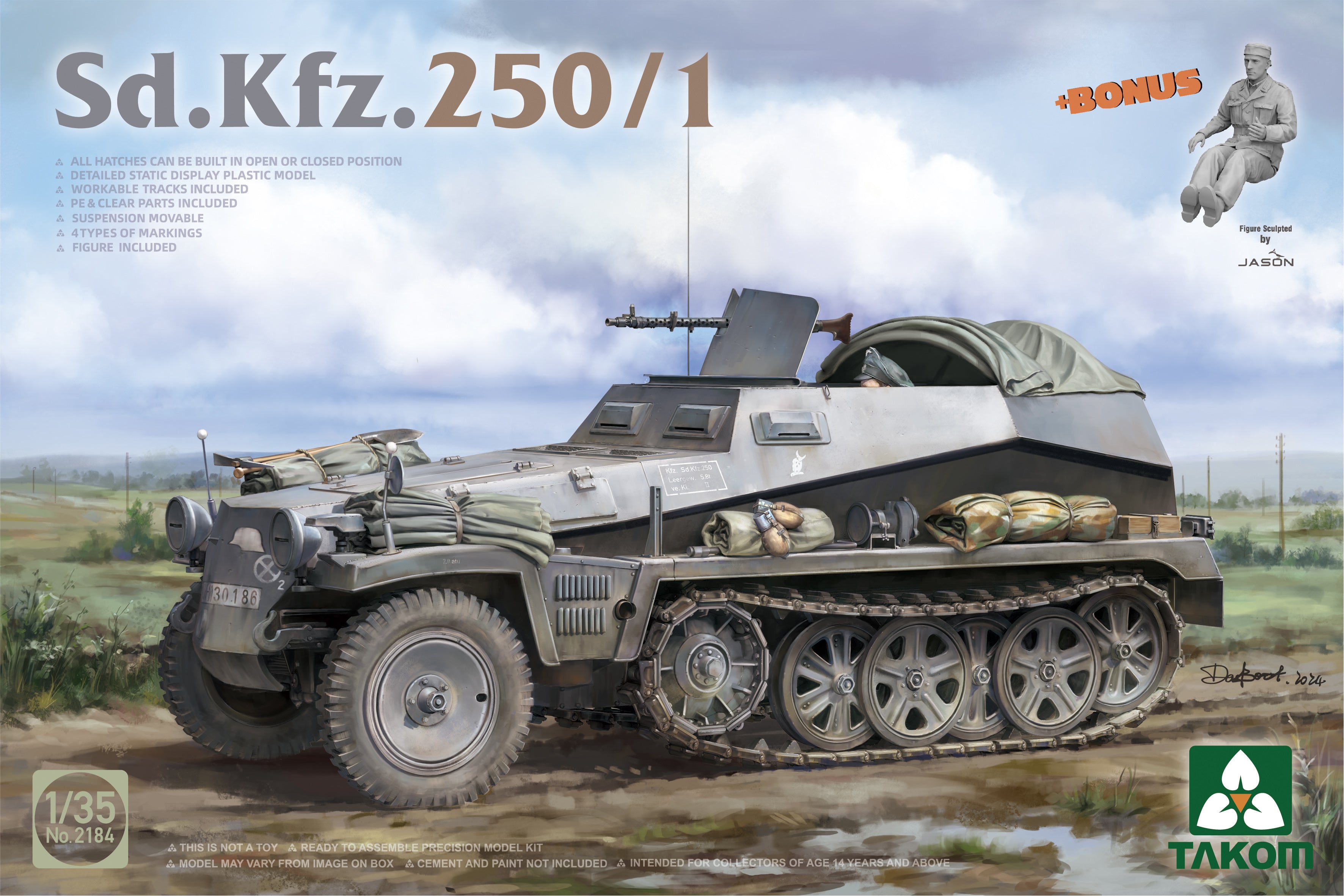 1/35 Sd.Kfz.250/1 - Hobby Sense