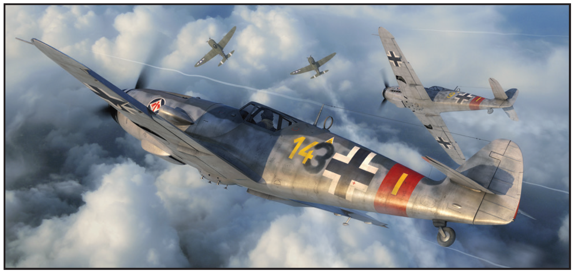 1/48 Bf 109G-6/AS Weekend Edition - Hobby Sense