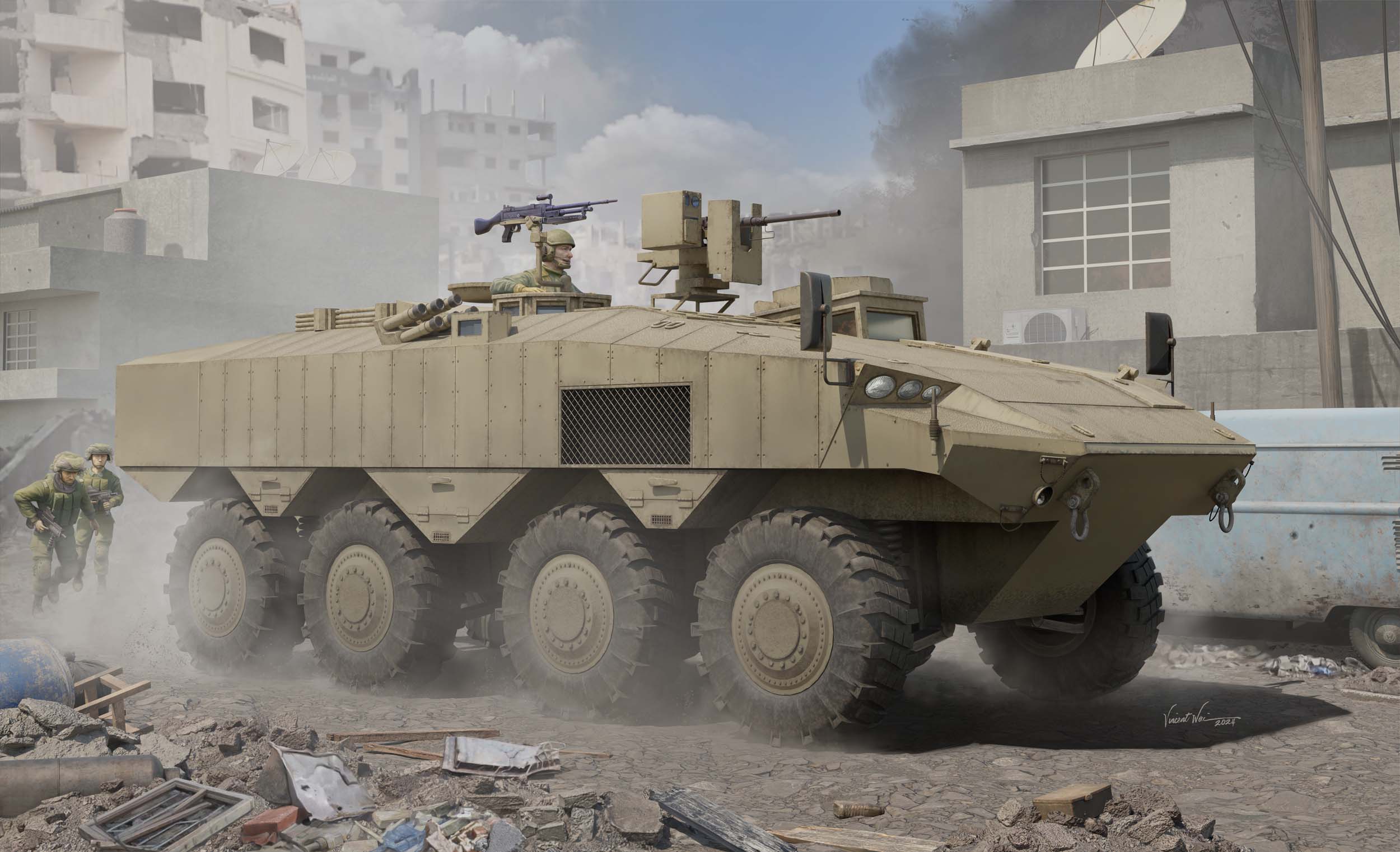 1/35 IDF Eitan Wheeled APC - Hobby Sense