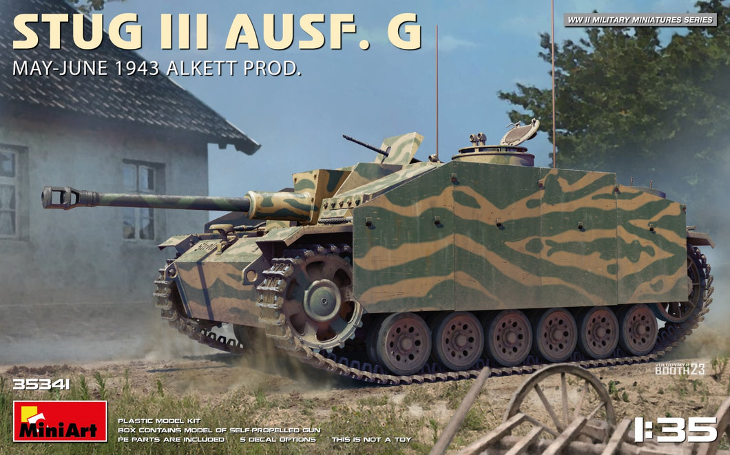 1/35 Stug III Ausf. G May-June 1943 Alkett Prod. - Hobby Sense