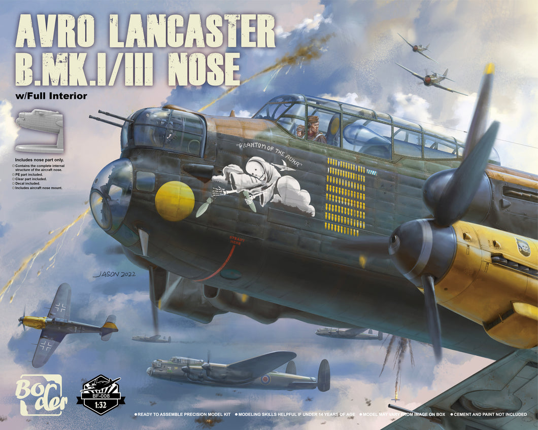 1/32 Avro Lancaster B.MK.1/III Nose - Hobby Sense