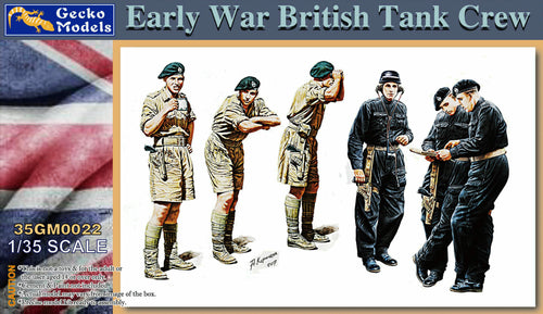 1/35 Early War British Tank Crew - Hobby Sense