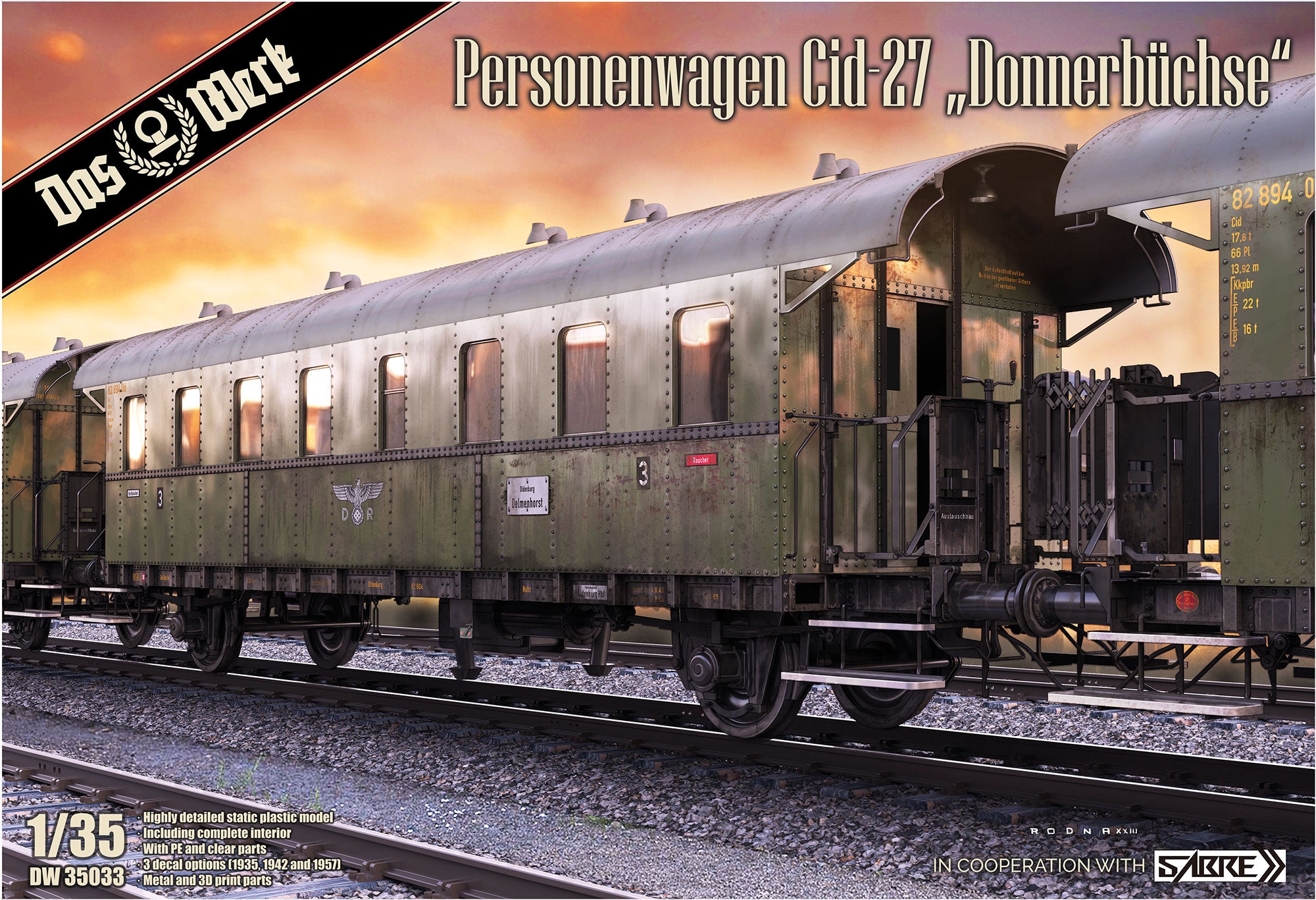 1/35 Personenwagen Cid-27 Donnerbuchse - Hobby Sense