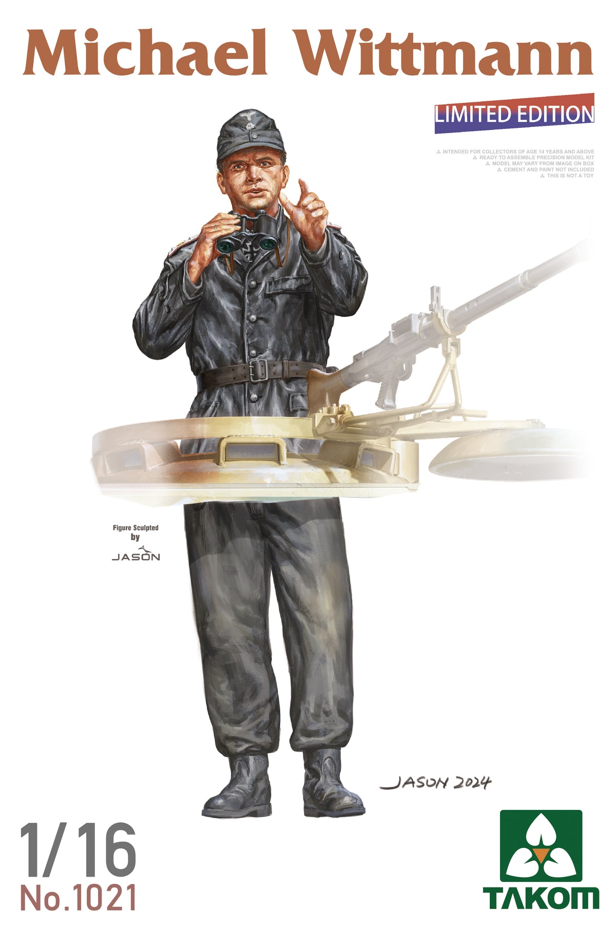 1/16 Michael Wittmann figure - Hobby Sense