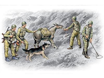 1/35 Soviet-Afghan War (1979-1988) Soviet Sappers - Hobby Sense