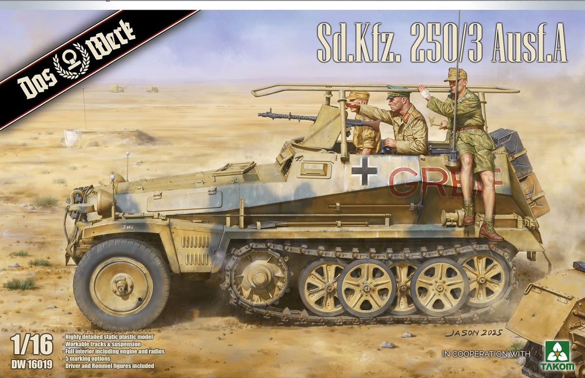 Das Werk 1/16 Sd.Kfz. 250/3 Ausf. A