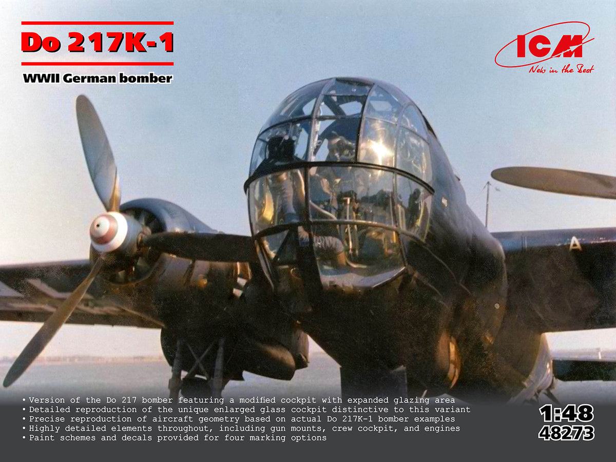 1/48 Do 217K-1, WWII German bomber