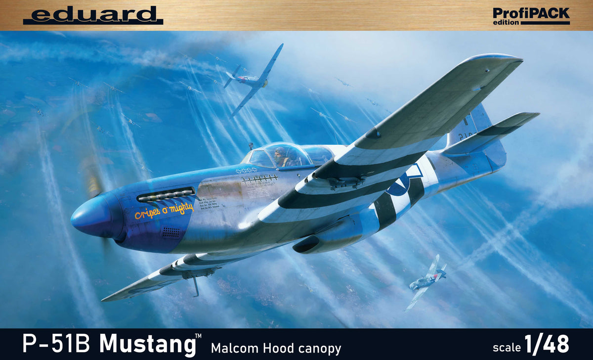 1/48 P51B Mustang Malcolm Hood Canopy, ProfiPACK Edition - Hobby Sense