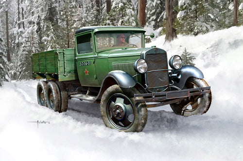 1/35 Soviet GAZ-AAA Cargo Truck - Hobby Sense