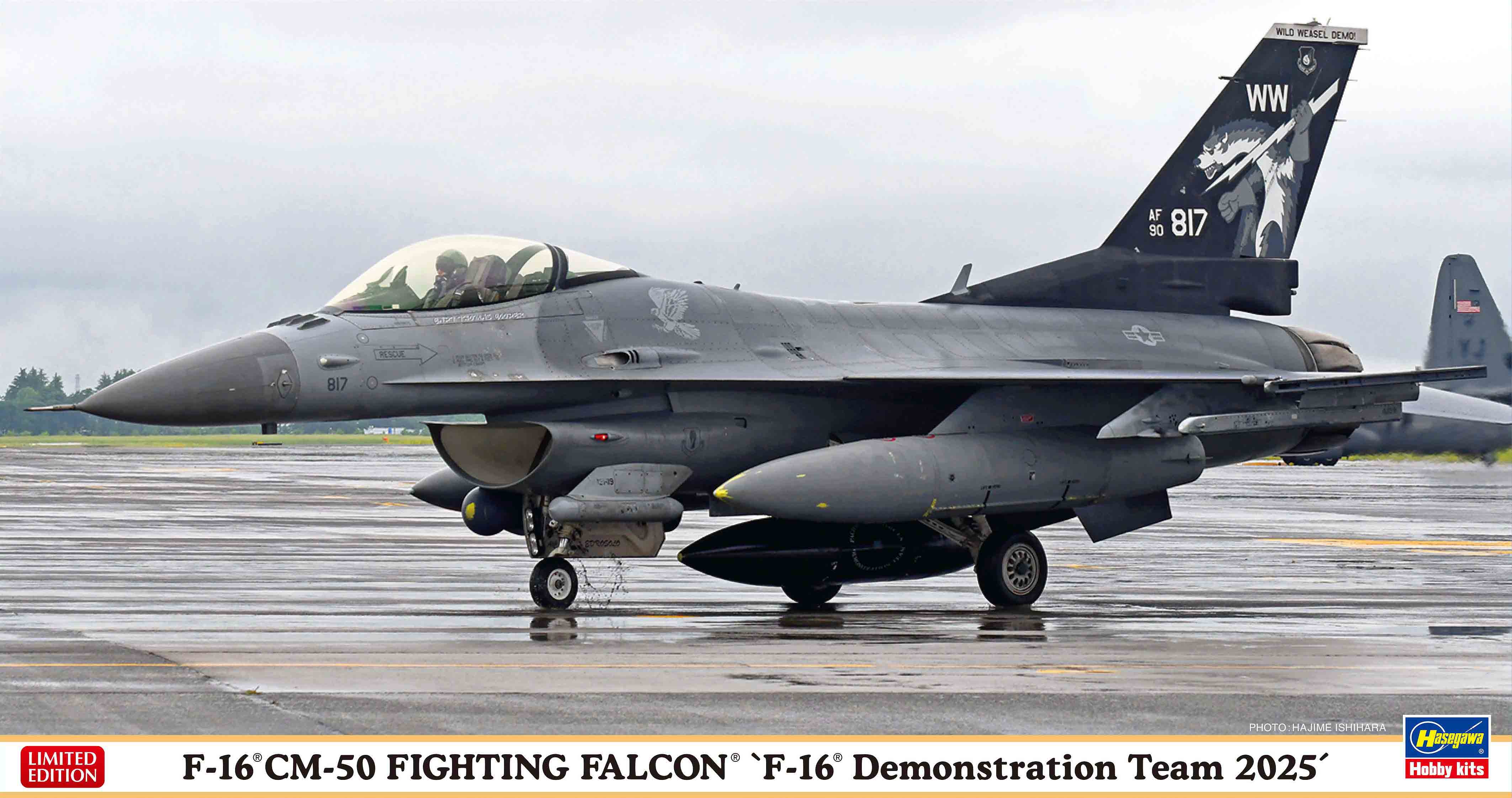 Hasegawa 1/48 F16CM-50 Fighting Falcon F16 Demonstration Team 2025 - Hobby Sense