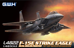1/48 F15E Strike Eagle Dual Roles Fighter w/New Targeting Pod & Ground Attack Weapons - Hobby Sense