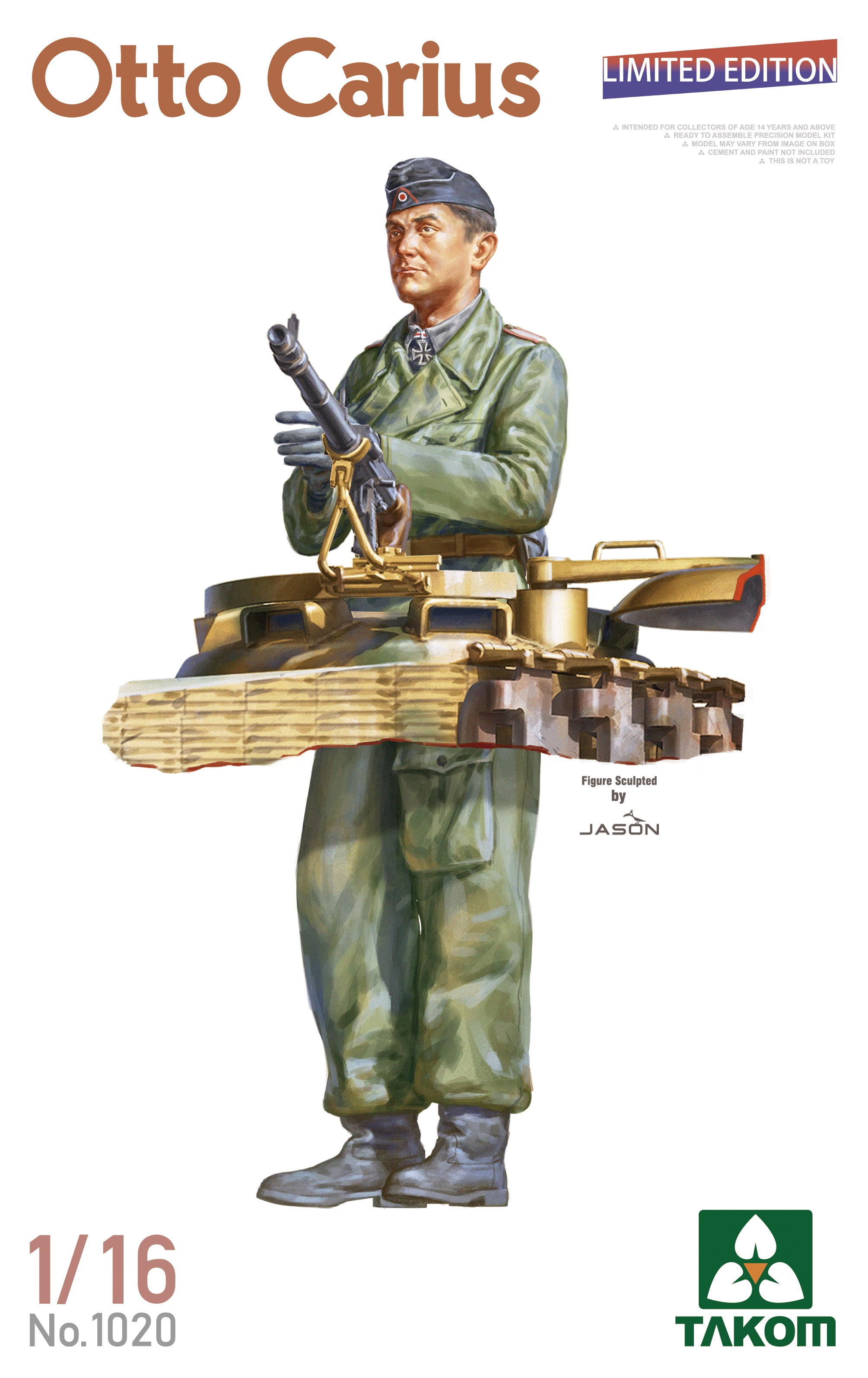 1/16 Otto Carius - Hobby Sense