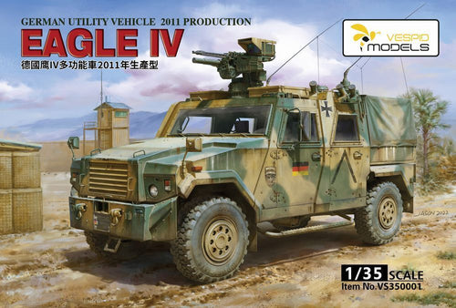 1/35 German Eagle IV Utility Vehicle DLX Ver. - Hobby Sense