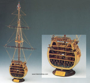 1/98 HMS Victory Cross Section