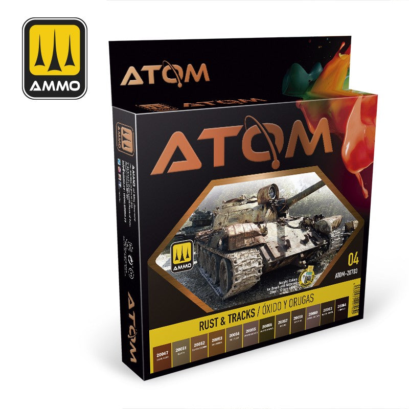Selection of Ammo Atom  Paint Sets - Hobby Sense