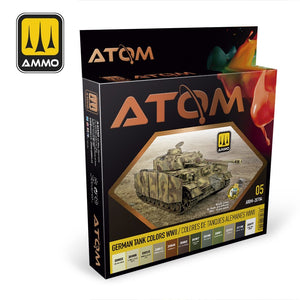 Selection of Ammo Atom  Paint Sets - Hobby Sense