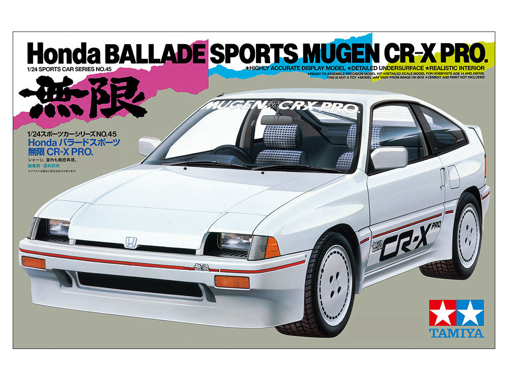 1/24 Honda Ballade Sports Mugen CR-X PRO. - Hobby Sense
