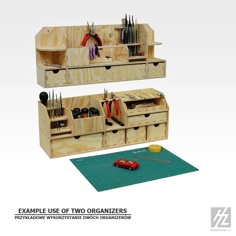 HobbyZone Wall Organizer - Hobby Sense
