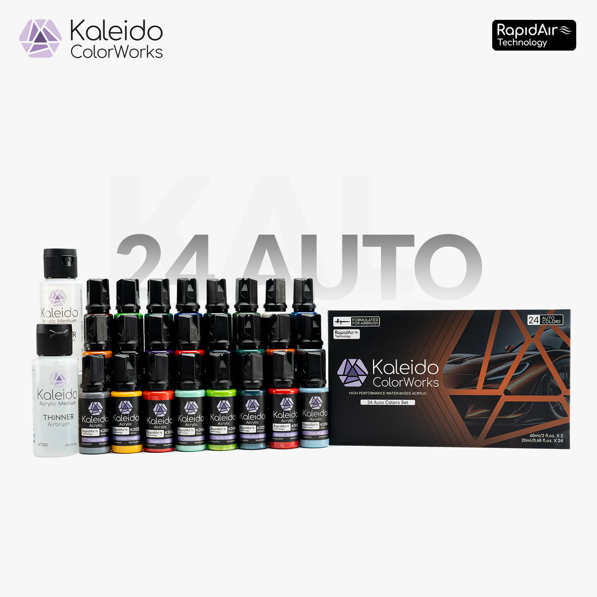 Gaahleri Kaleido 24 Color Auto Set - Hobby Sense