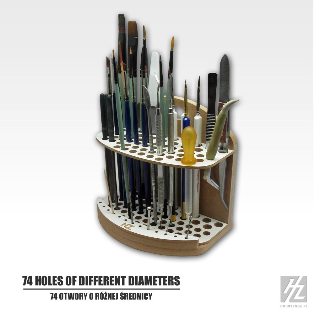 HobbyZone Brushes and Tools Holder - Hobby Sense