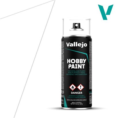 Selection of Vallejo Spray Paints, Varnishes & Primers - Hobby Sense