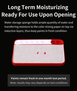 Poseidon Moisturizing Color Mixing Box for Acrylic Paints - Hobby Sense