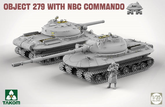 1/35 Object 279 With NBC Commando - Hobby Sense