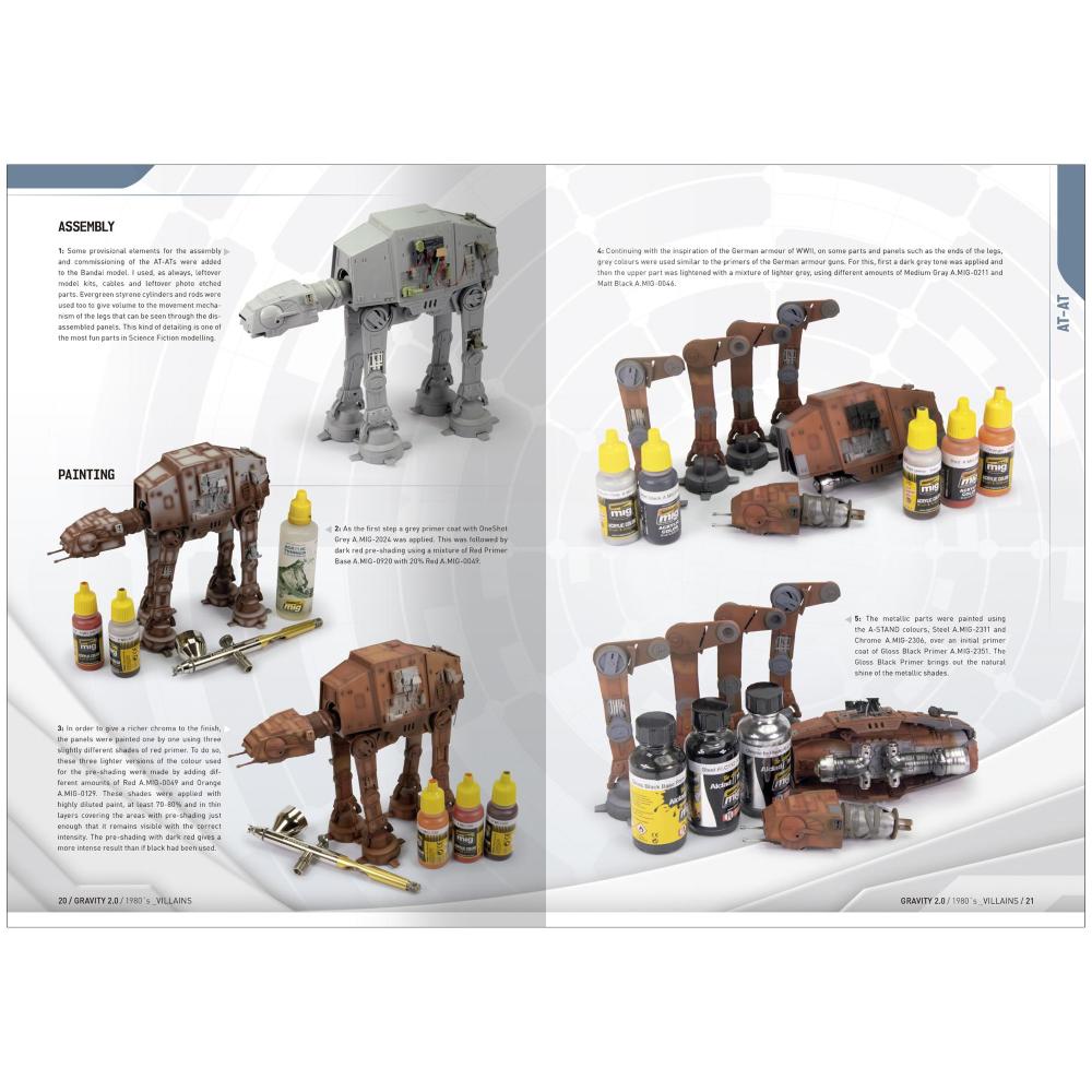 Ammo Mig Gravity 2.1 - Sci-Fi Modelling's Perfect Guide - 1980's Part 12: Villains - Hobby Sense