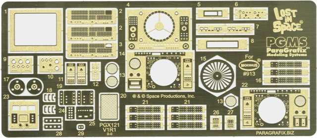 1/35 Jupiter 2 Photoetch and Decal Set - Hobby Sense