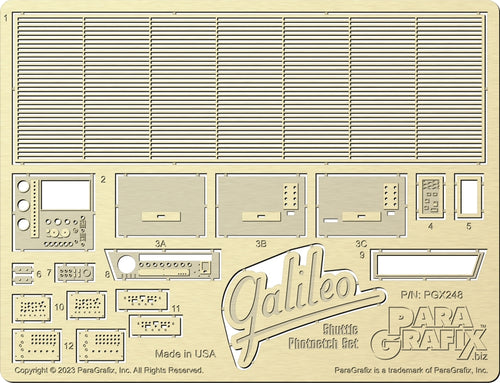 1/32 Galileo Shuttle Photoetch Set - Hobby Sense