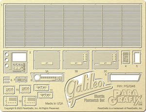 1/32 Galileo Shuttle Photoetch Set - Hobby Sense