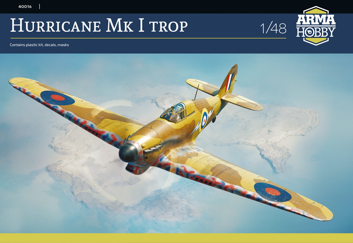 Arma Hobby 1/48 Hurricane Mk I Trop - Hobby Sense