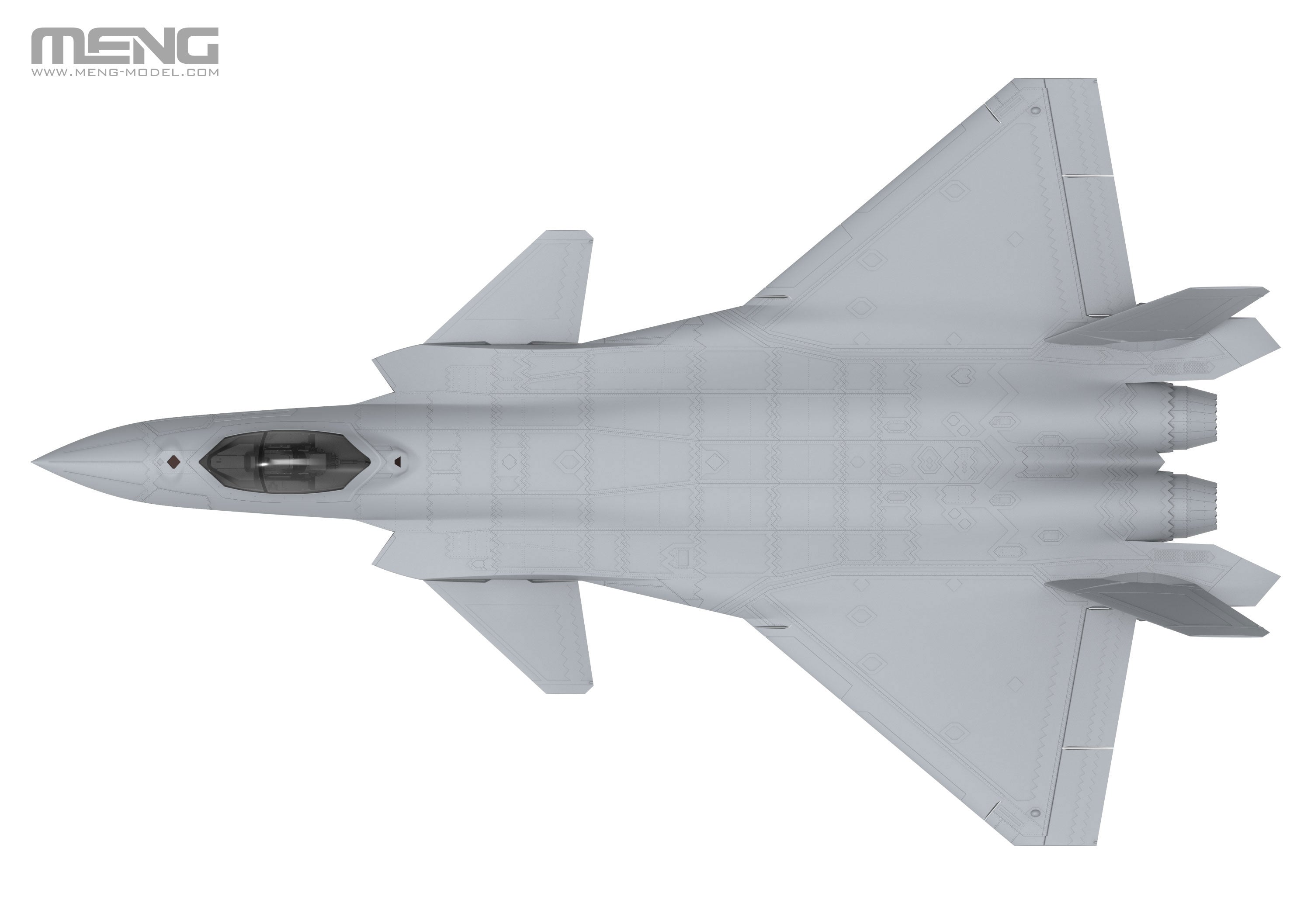1/48 Chinese J20 Stealth Fighter - Hobby Sense