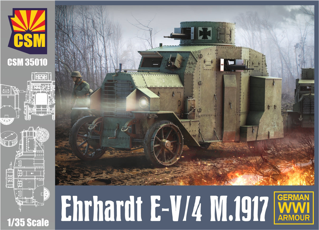 1/35 Ehrhardt E-V/4 M.1917 - Hobby Sense