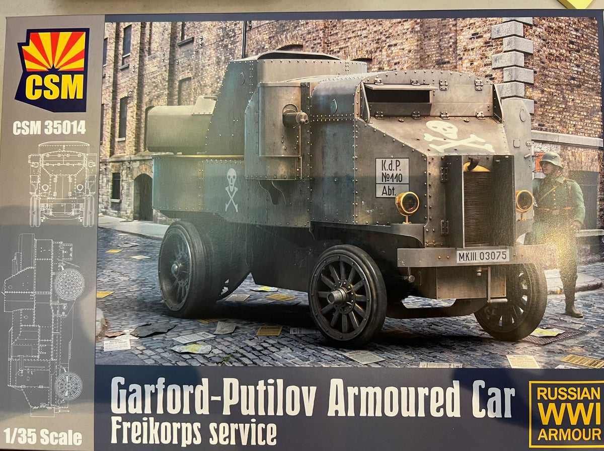 1/35 Garford-Putilov Armoured Car, Freikorps Service | Hobby Sense