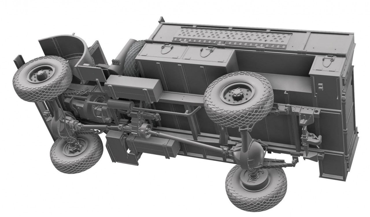 Thunder Model 1/35 LRDG F30 Patrol Truck with Offset Rear Bed, Bonus Edition