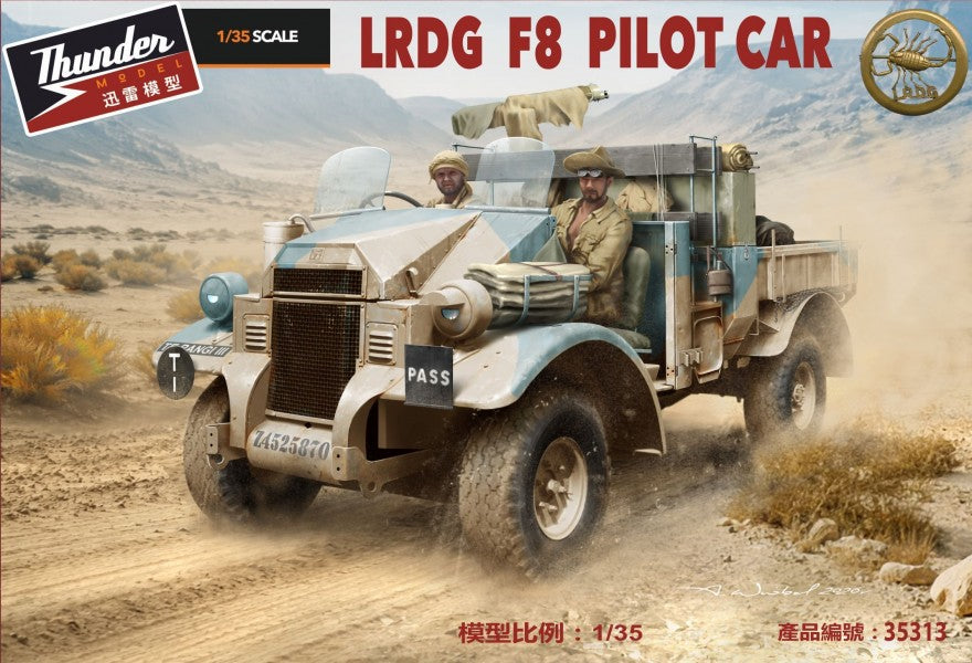 Thunder Model 1/35 LRDG F8 Pilot Car