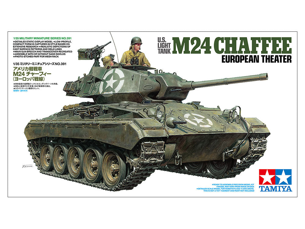 Tamiya 1/35 US Light Tank M24 Chaffee, European Theater