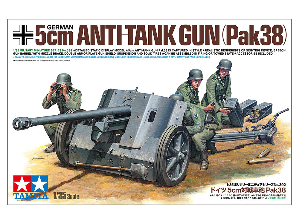 1/35 German 5 cm Anti-Tank Gun (PaK 38)