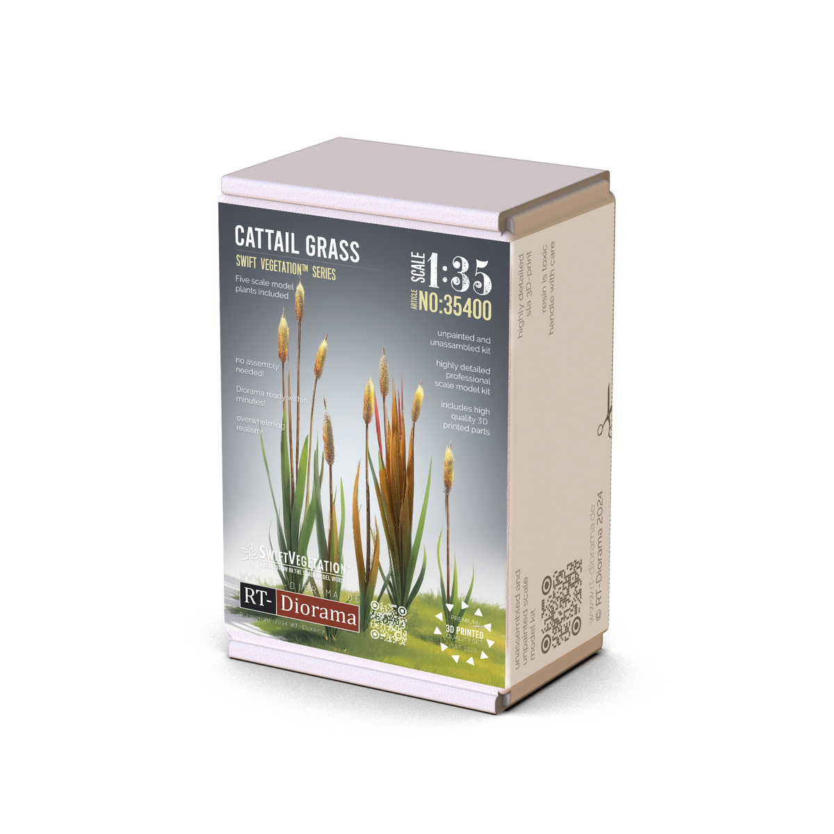 RT Diorama 1/35 Cattail Grass - Hobby Sense