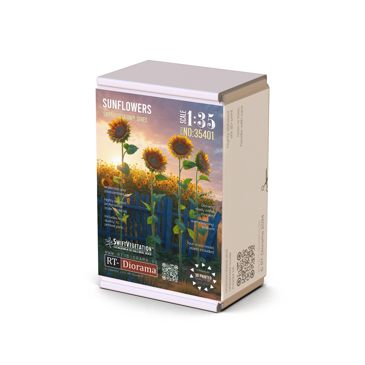 RT Diorama 1/35 Sunflowers (4pcs) - Hobby Sense