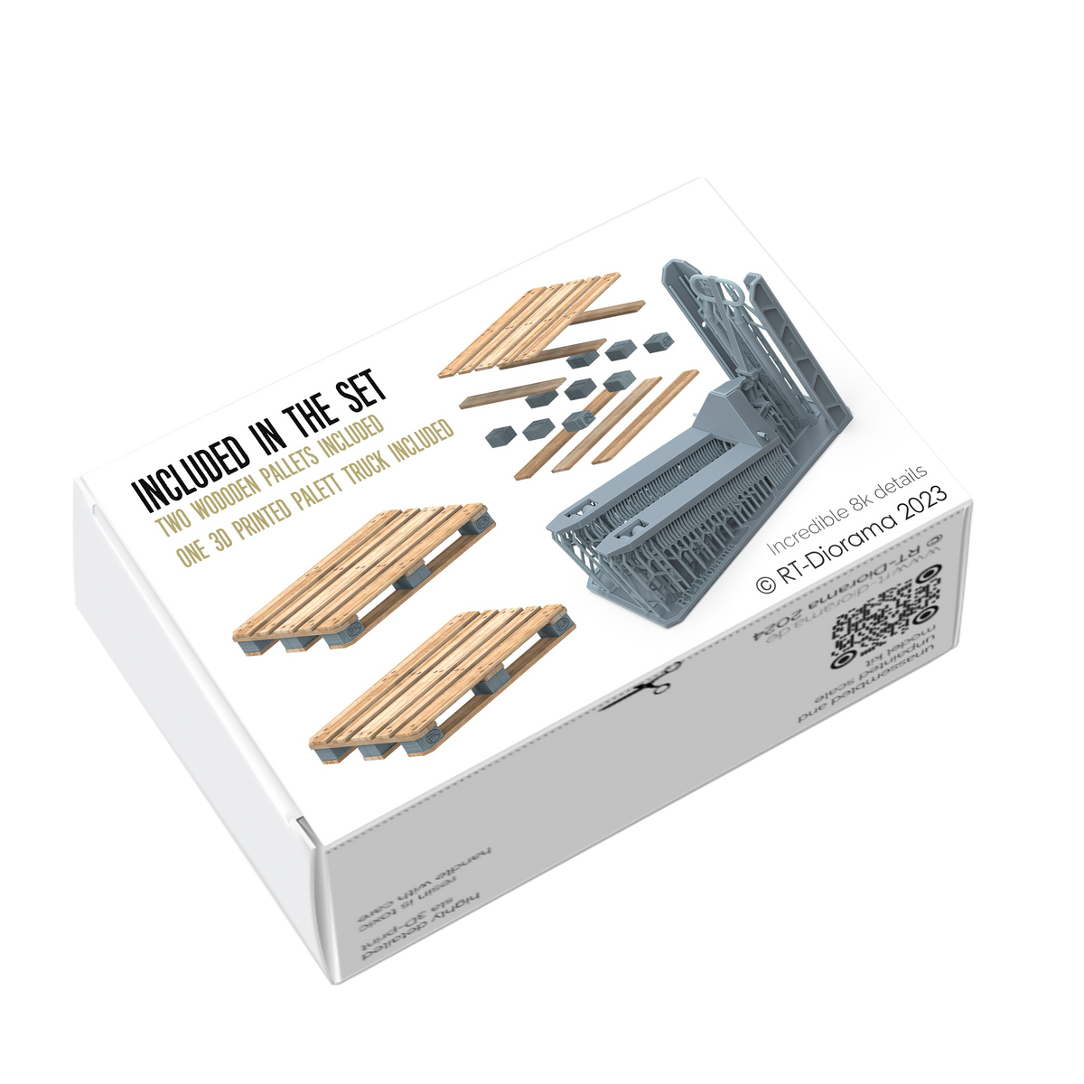 RT Diorama 1/35 Pallet Truck Set - Hobby Sense