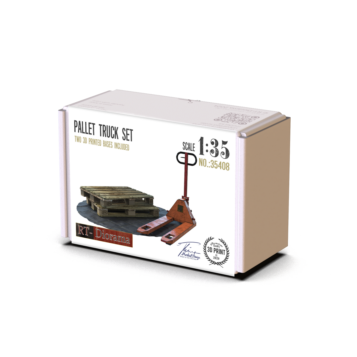 RT Diorama 1/35 Pallet Truck Set - Hobby Sense