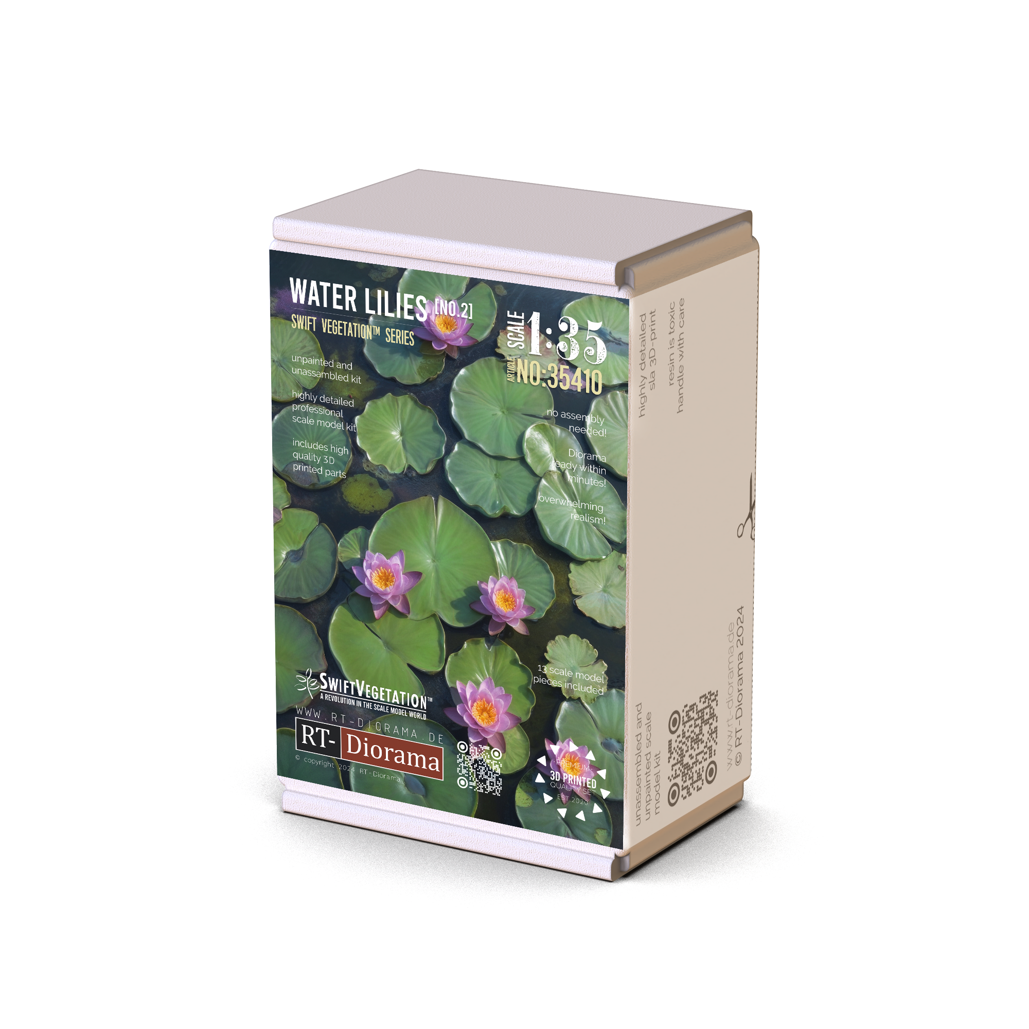 RT Diorama 1/35 Water Lilies Set No. 2 - Hobby Sense